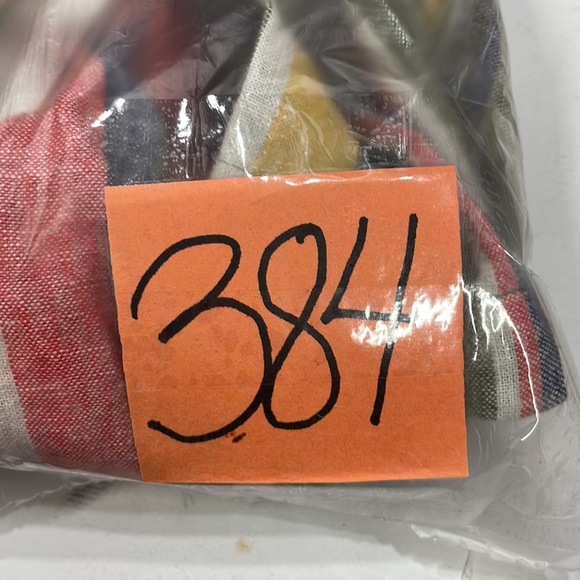 C Est 1946 NWT! Rainbow Striped Elastic Rise Woven Pant Size L - Picture 10 of 10